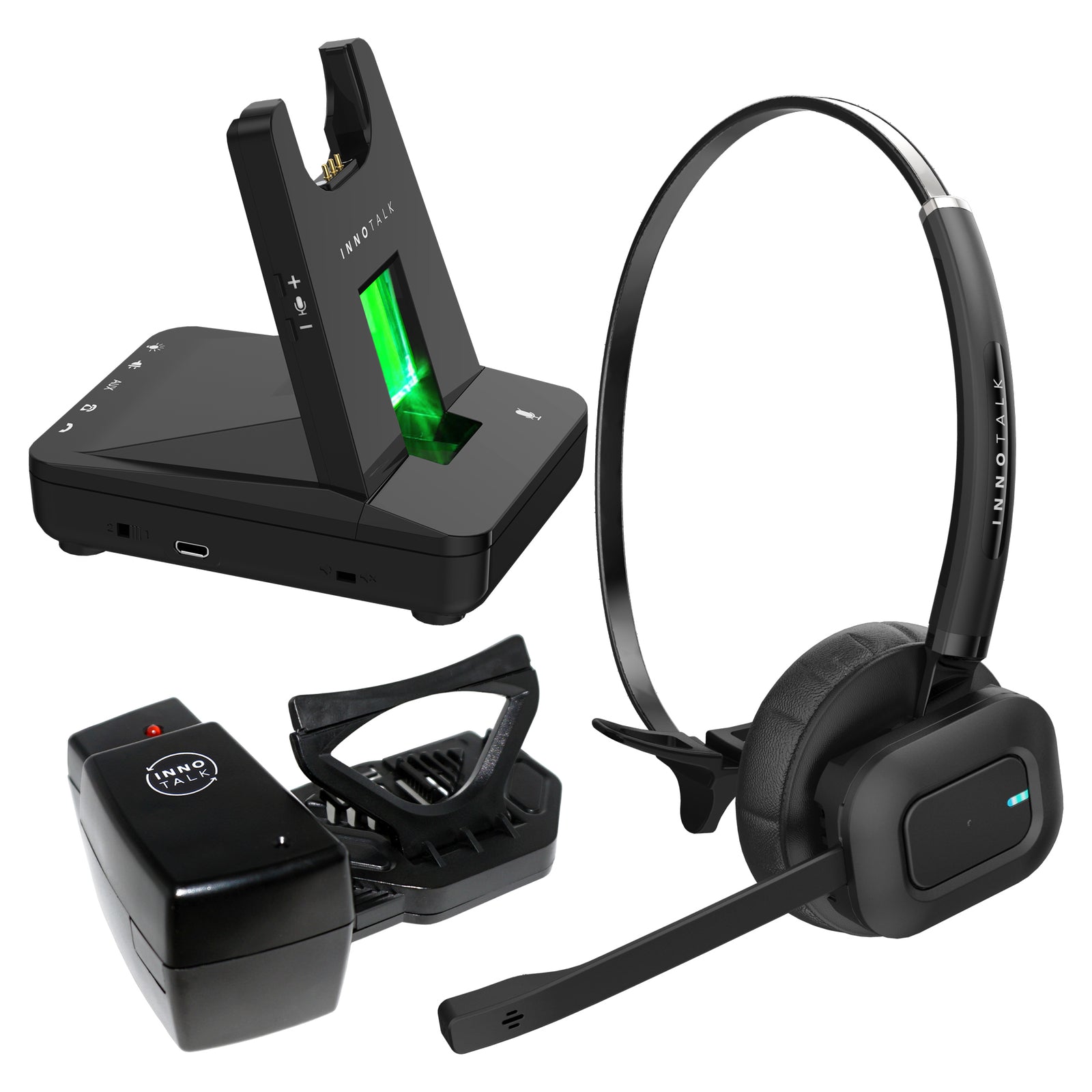 Home All products Desk Phone Wireless Headset with Remo...