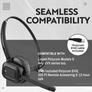 Polycom VVX models Phone Wireless headset with Remote Answering Cord ( Explorer )