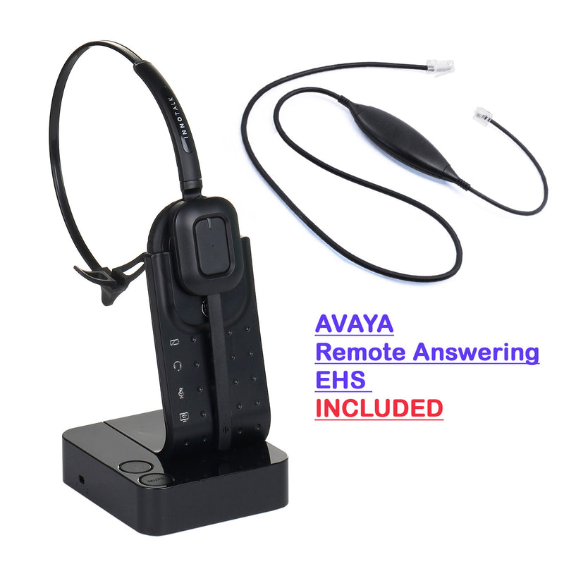 Avaya 4620 4621 4630 5610 5621 Phone Wireless Headset for Office and Call Center