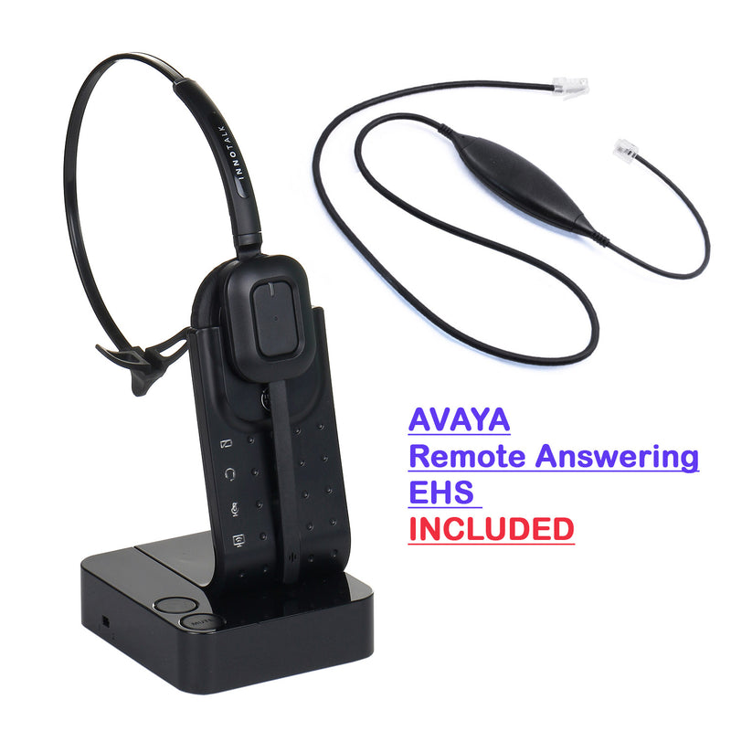 Avaya 4620, 4621, 4630, 5610, 5621 Phone Wireless Headset for Office and Call Center