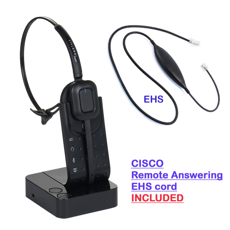 Cisco 7942G, 7945G, 7962G,7965G, 7975G Wireless Headset bundle - Wireless headset + EHS cord