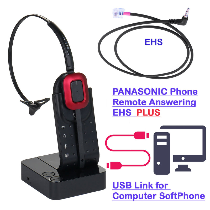 Panasonic KX NT553, NT556, DT543, DT546 and Computer Unified Wireless Headset