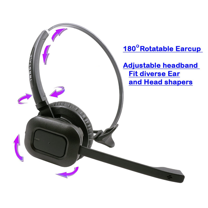 Cisco and Computer Wireless Headset - Computer Softphone and Cisco 6851, 6945, 7821, 7841, 7861, 7942G, 7945G, 7962G, 7965G, 7975G, 8811, 8841, 8845 Wireless Headset