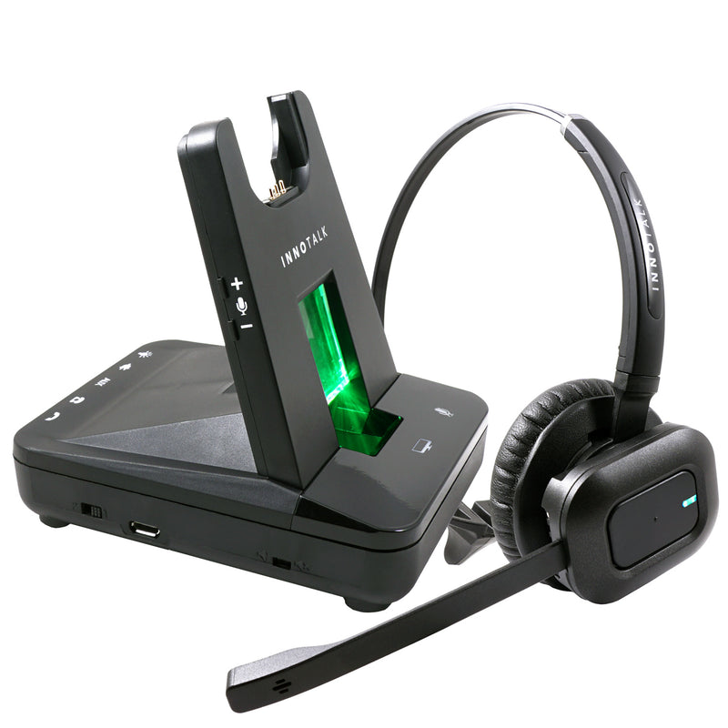 Desk Phone and Computer Phone Dual Link Unified Wireless Headset (Explorer)