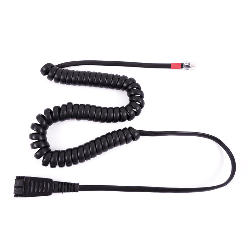 Cisco 69xx, 79xx, 89xx Phone Cord - U10 Jabra quick disconnect