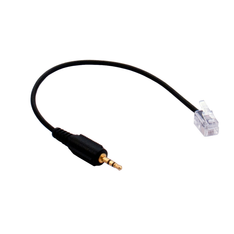 2.5 mm to RJ-9 ( Male - Male ) Headset Adapter