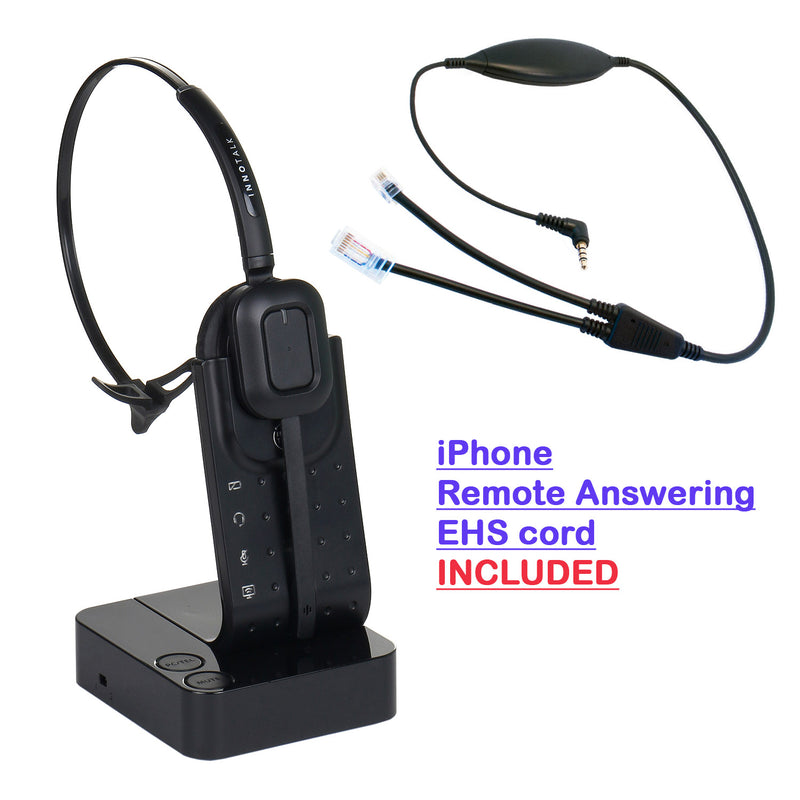 iphone, Smartphone, Galaxy  Wireless Headset bundle - Wireless headset + EHS cord