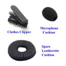 RJ9 Headset Universal - Jabra Compatible QD - Cost Effective Pro Monaural Headset + Universal Compatibility RJ9 cord