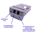 Digital Headset Amplifier with Sound Emphasis Pro Monaural Headset for Avaya Cisco and most phone